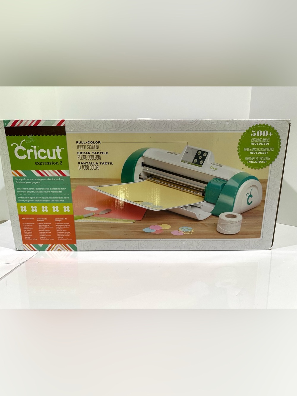 Cricut Expression 2 Teal Cutting Machine Touch Screen Model: Crex002 Mint